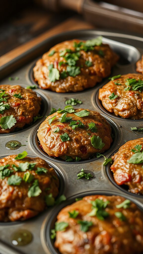 garnish with fresh herbs