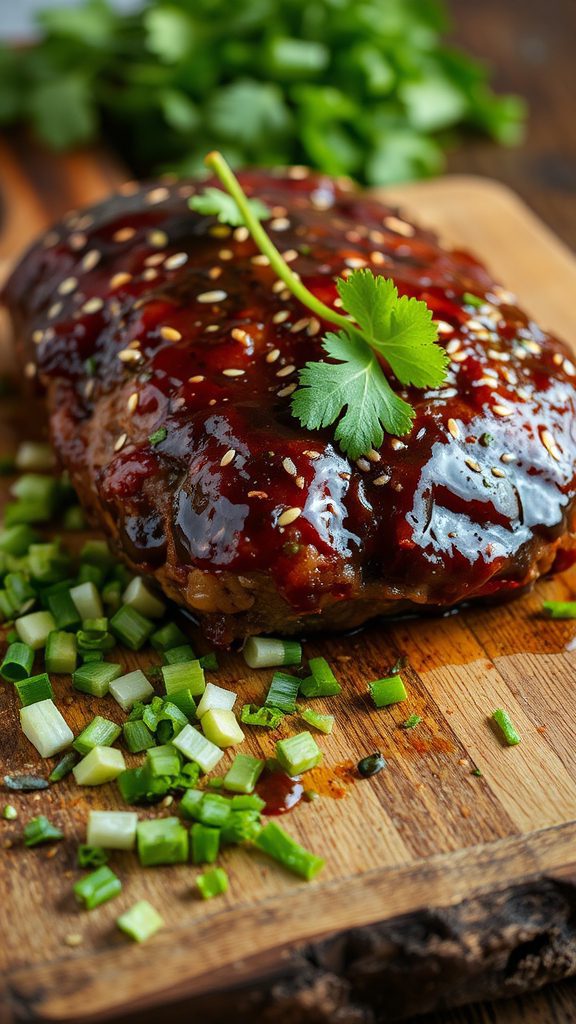 garnish with fresh herbs