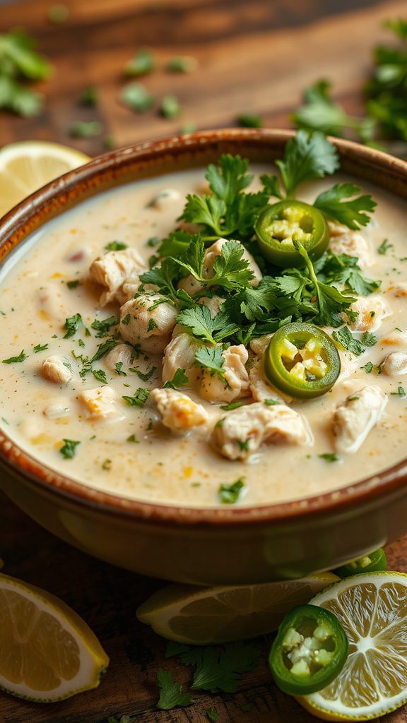 garnish with fresh herbs