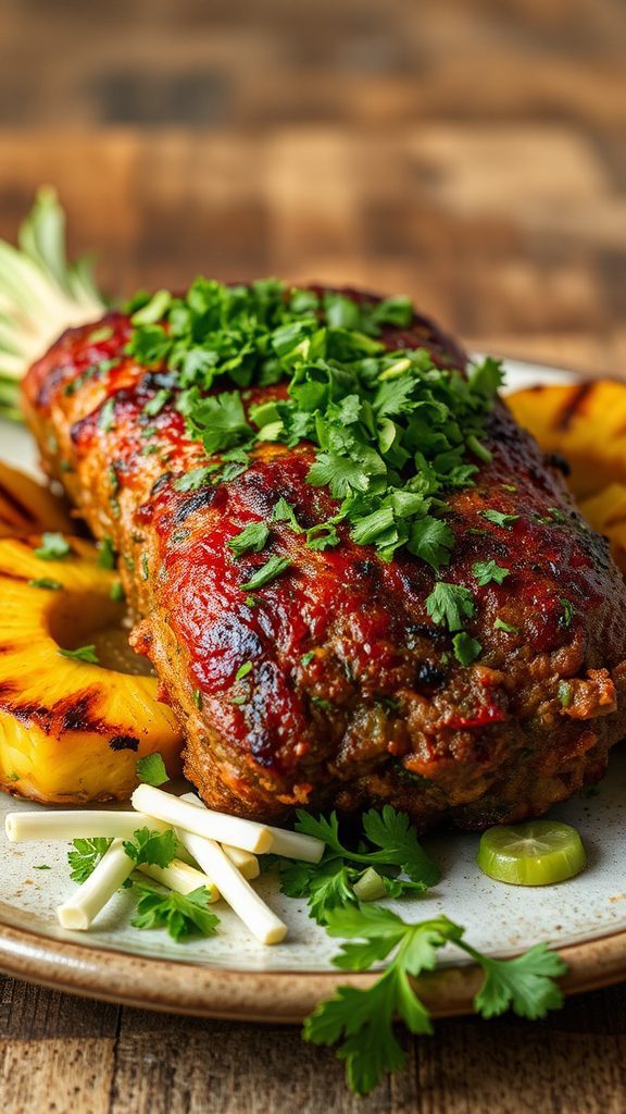garnish with fresh herbs