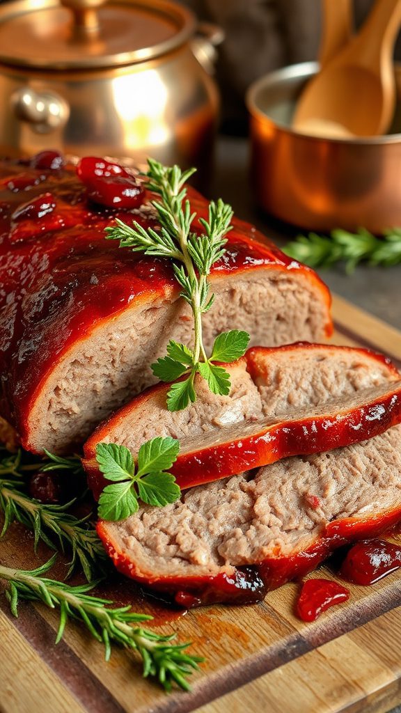 garnish with fresh herbs