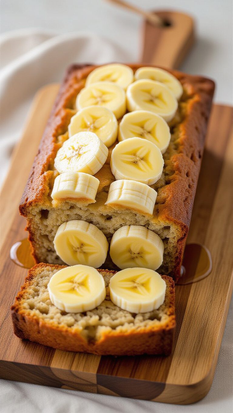 garnish with sliced bananas garnish with sliced bananas