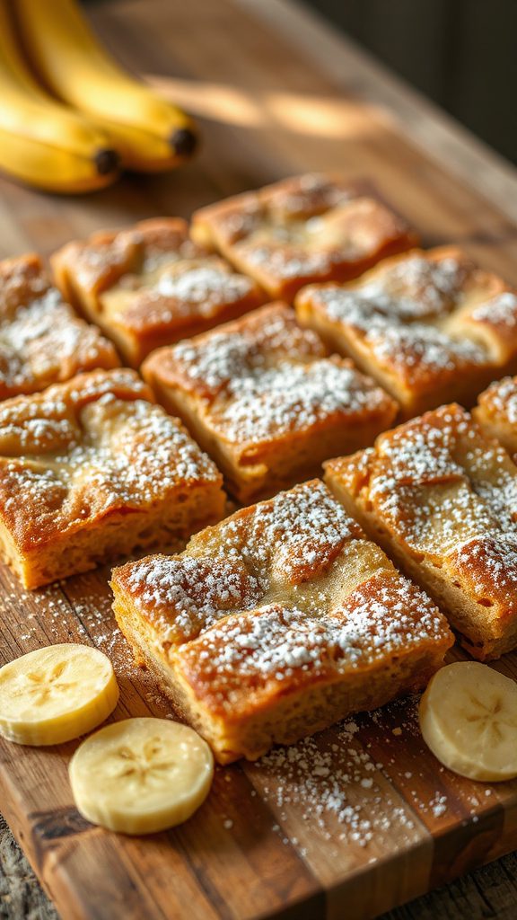 generous powdered sugar sprinkle
