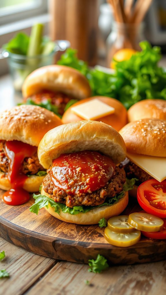 ground beef slider ingredients