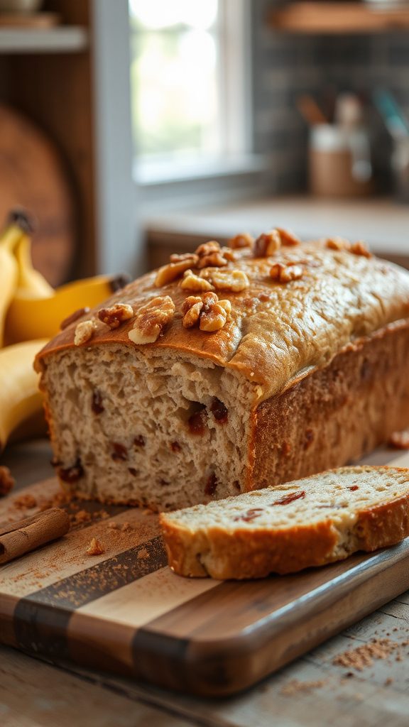 ingredients for banana bread