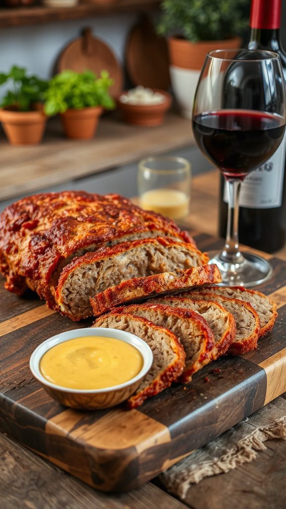 keto meatloaf drink pairings