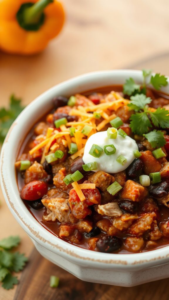 leftover turkey chili ingredients