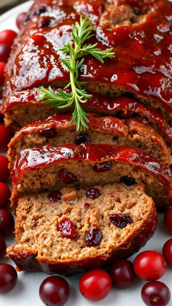 meatloaf with dried cranberries