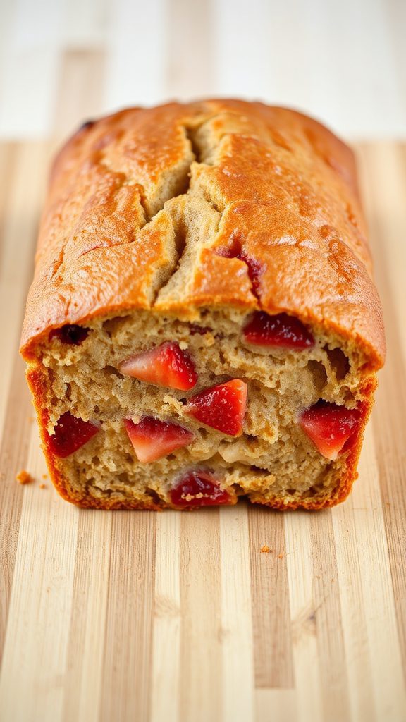 overripe bananas strawberry bread