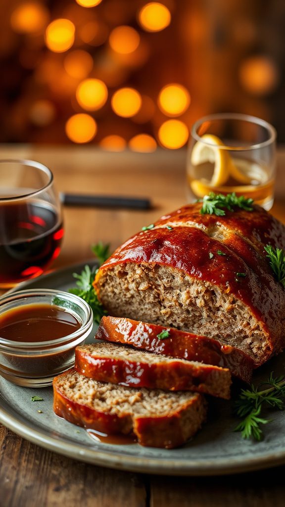 pair drinks with meatloaf