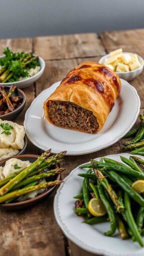 pair meatloaf with sides