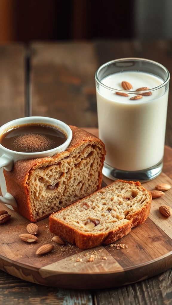 pairing coffee chai almond