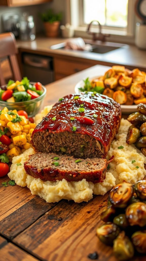pairing meatloaf with sides