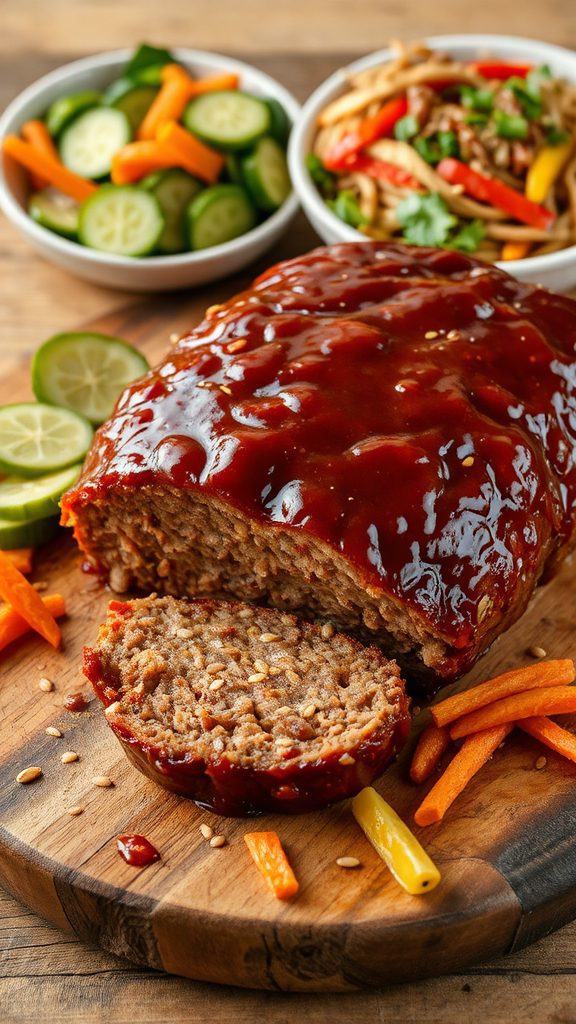 perfect gochujang meatloaf companions