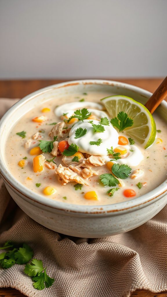 place chicken in crockpot