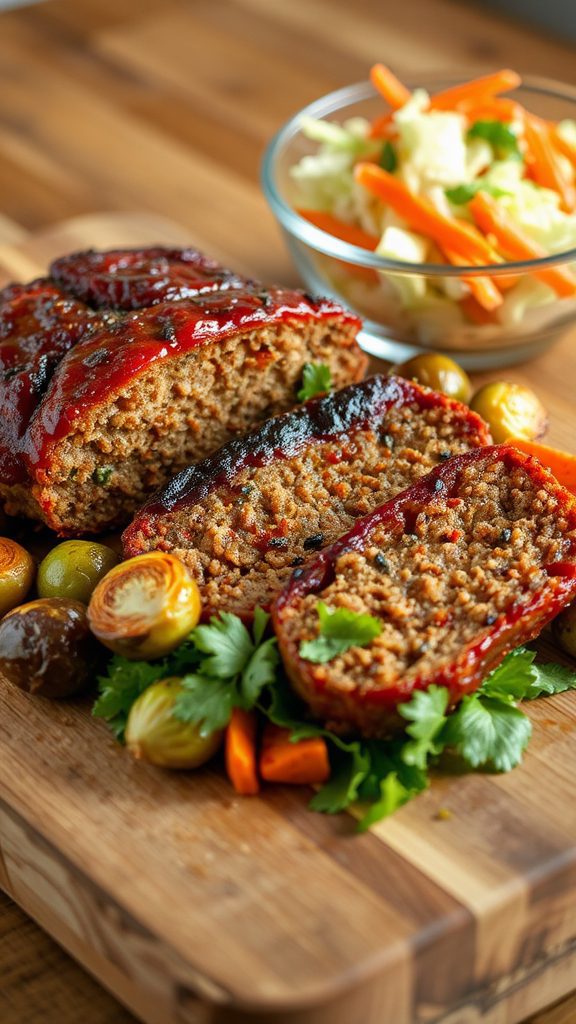 quinoa meatloaf dish pairings