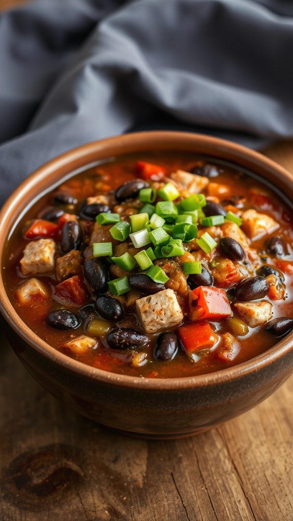 set aside herbs for garnish