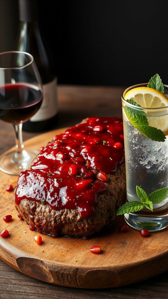 spiced meatloaf drink pairings