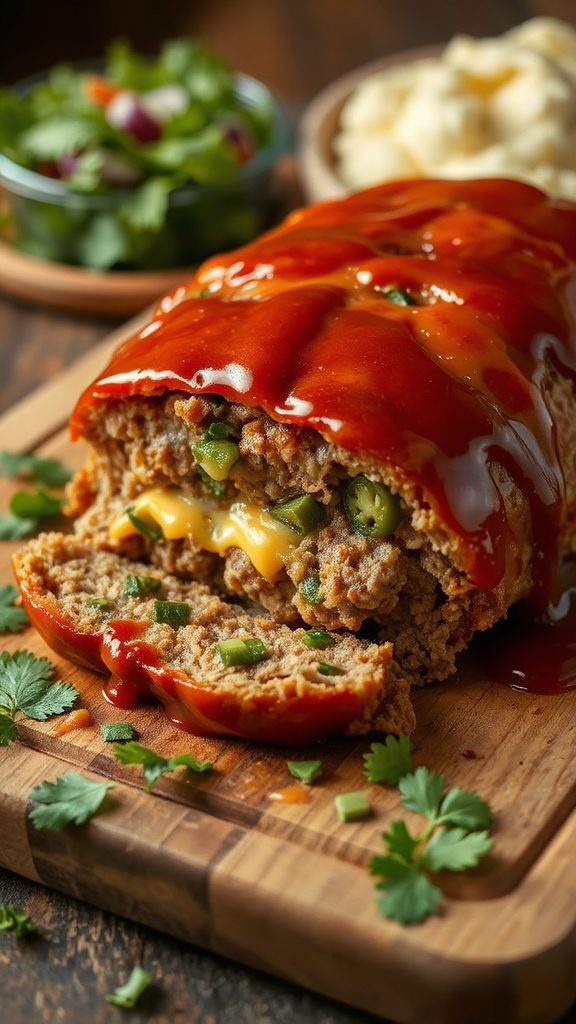 spicy cheese stuffed meatballs