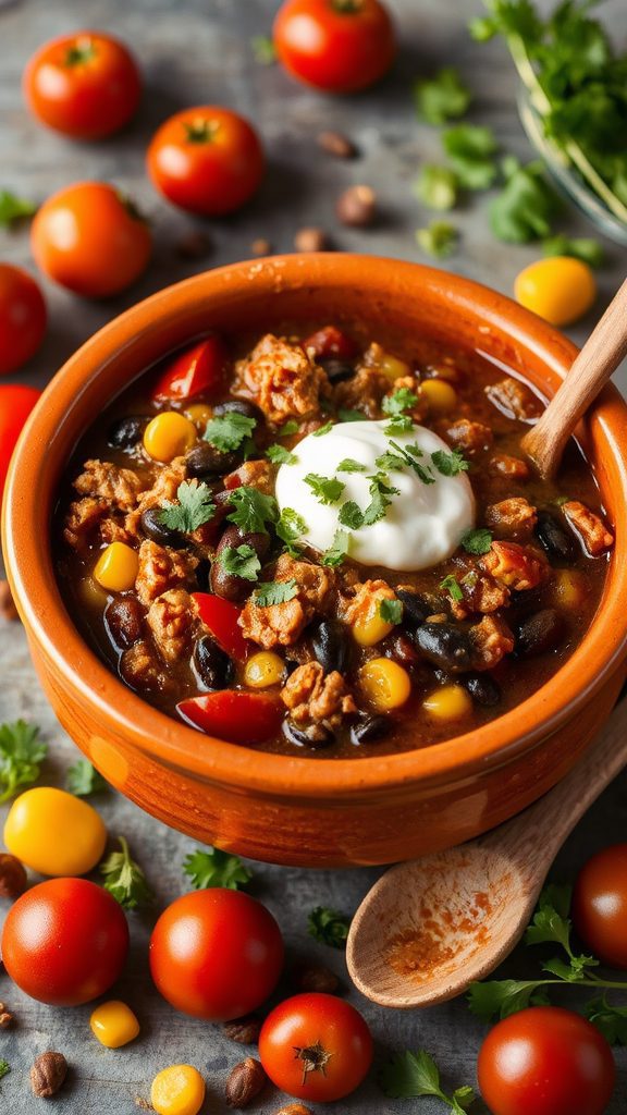 suggest organic chili ingredients