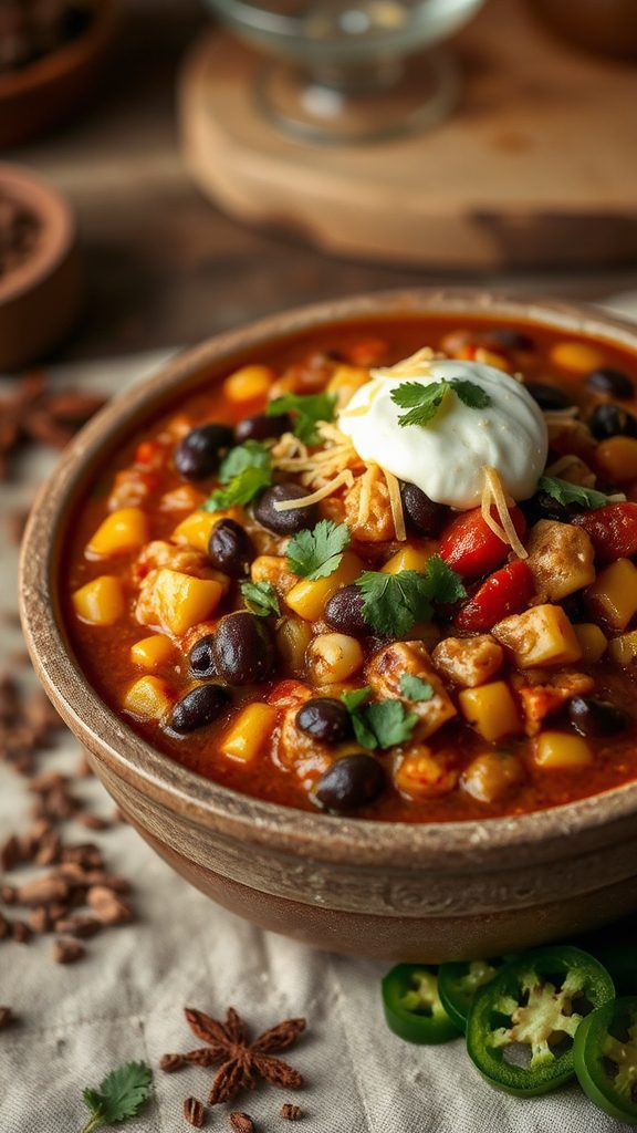 turkey chili ingredients list