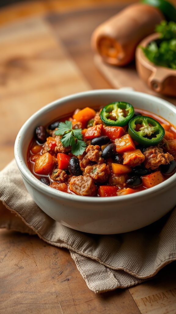 vary turkey chili ingredients
