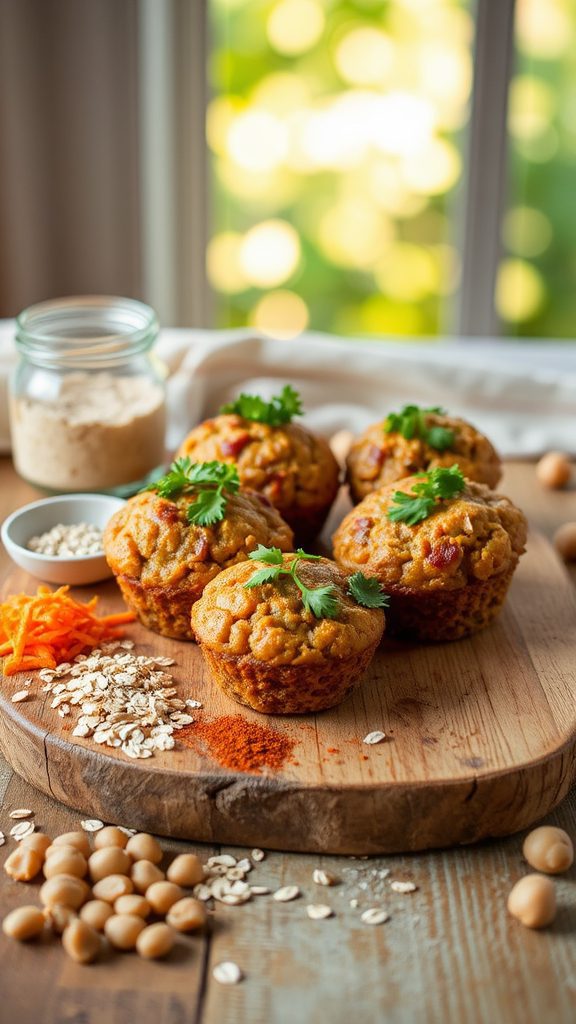 vegan chickpea veggie patties