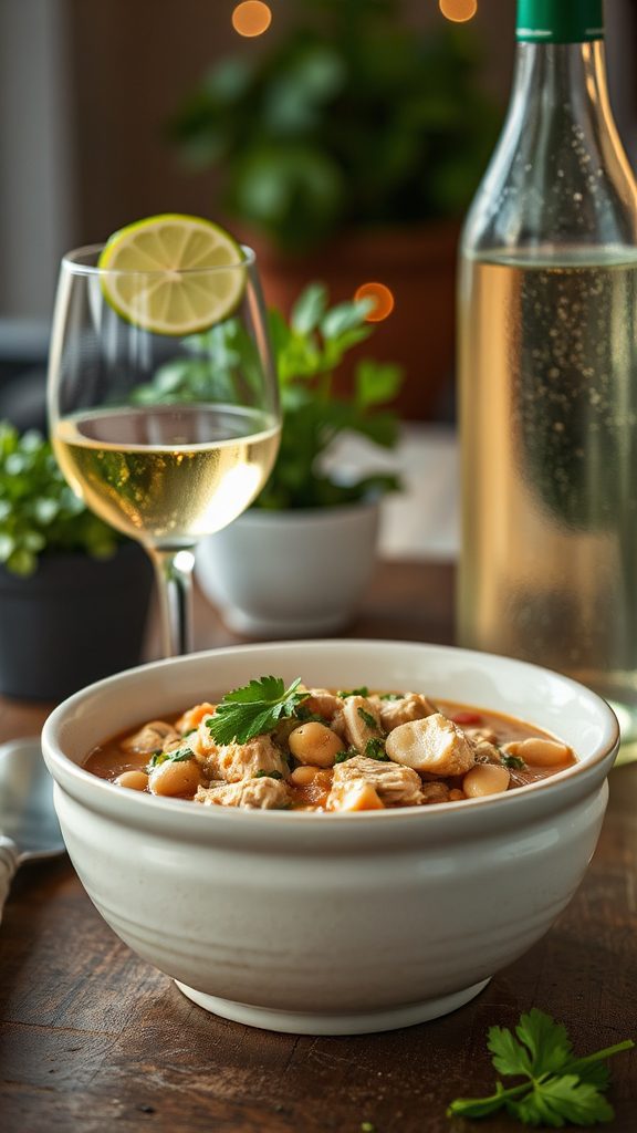 white wine chili pairings