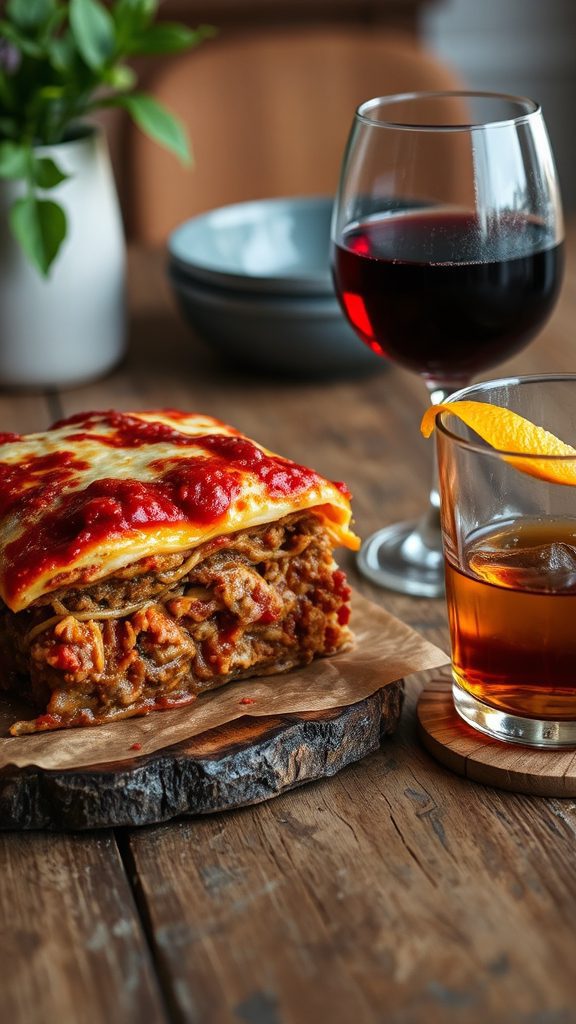 wine and cocktail pairings