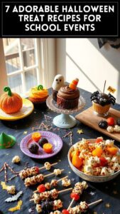 7 Adorable Halloween Treat Recipes for School Events