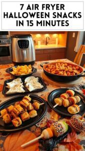 7 Air Fryer Halloween Snacks in 15 Minutes