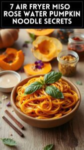 7 Air Fryer Miso & Rose Water Pumpkin Noodle Secrets