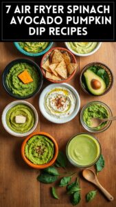 7 Air Fryer Spinach & Avocado Pumpkin Dip Recipes