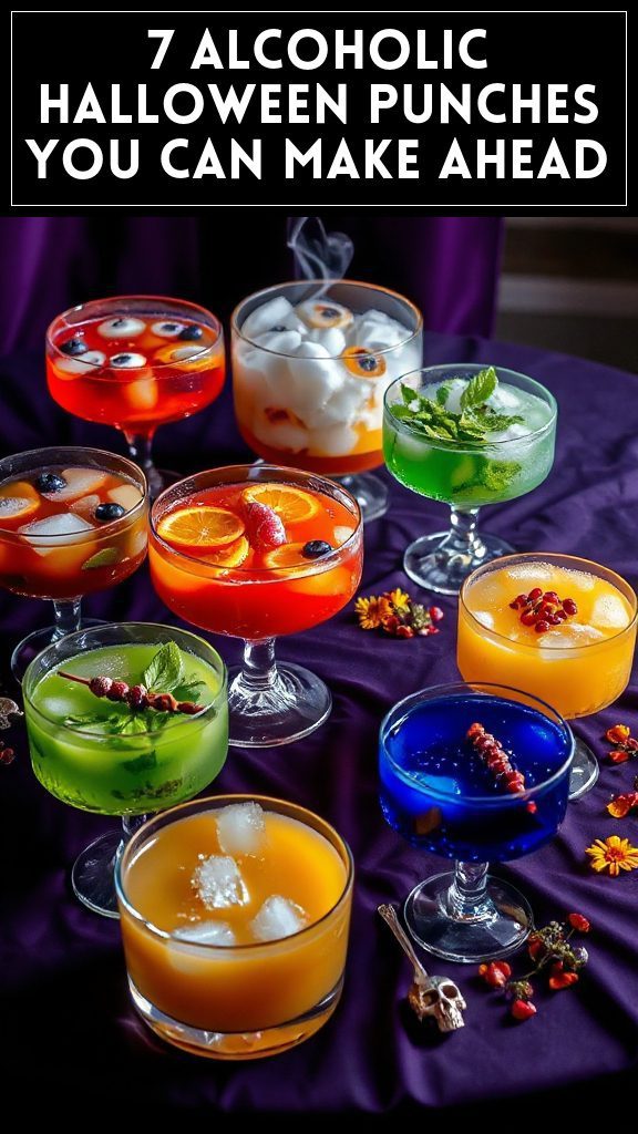 7 Alcoholic Halloween Punches You Can Make Ahead