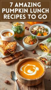 7 Amazing Pumpkin Lunch Recipes to Go