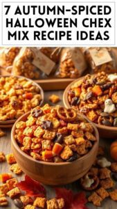 7 Autumn-Spiced Halloween Chex Mix Recipe Ideas