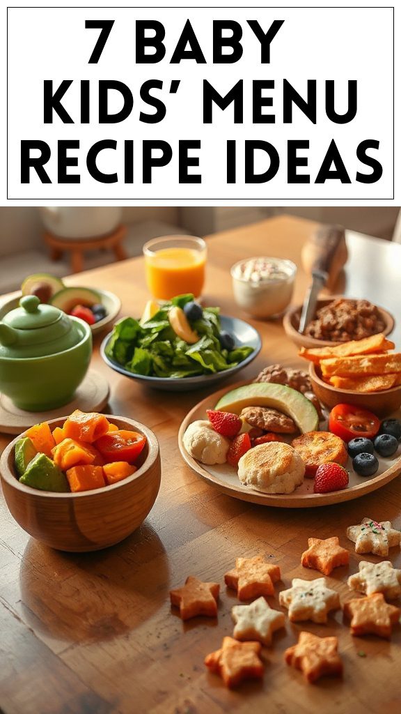 7 Baby & Kids' Menu Recipe Ideas