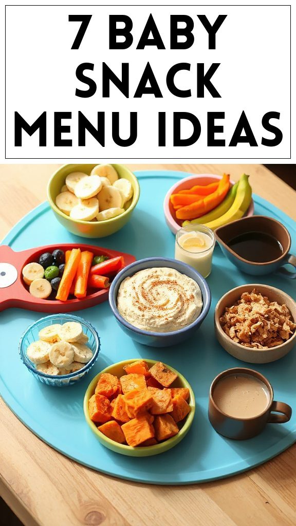 7 Baby Snack Menu Ideas