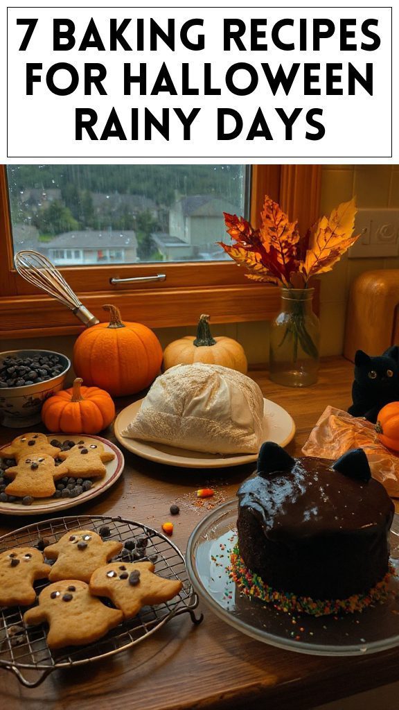 7 Baking Recipes for Halloween Rainy Days