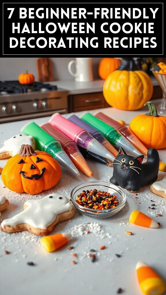 7 Beginner-Friendly Halloween Cookie Decorating Recipes