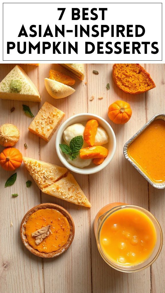 7 Best Asian-Inspired Pumpkin Desserts
