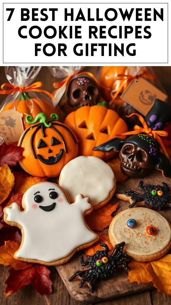 7 Best Halloween Cookie Recipes for Gifting