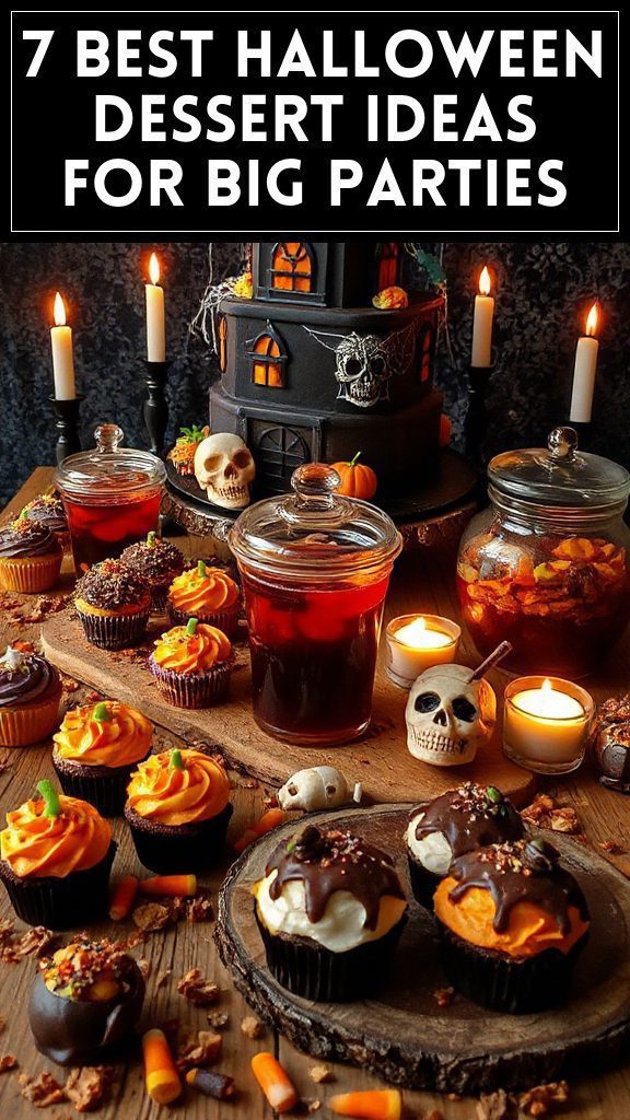 7 Best Halloween Dessert Ideas for Big Parties