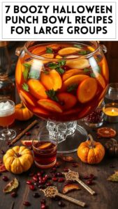 7 Boozy Halloween Punch Bowl Recipes for Large Groups