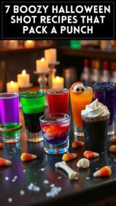 7 Boozy Halloween Shot Recipes That Pack a Punch