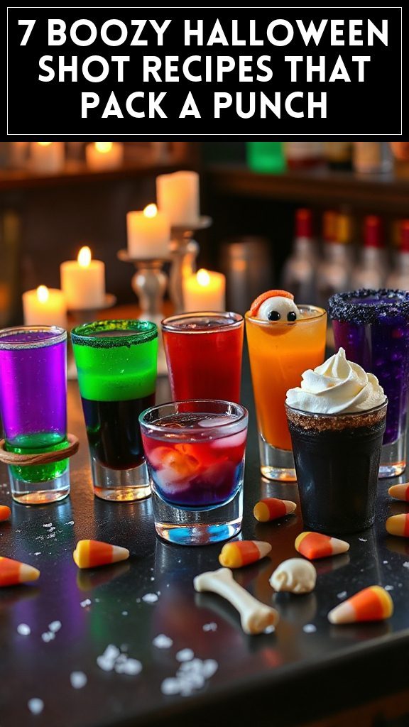 7 Boozy Halloween Shot Recipes That Pack a Punch