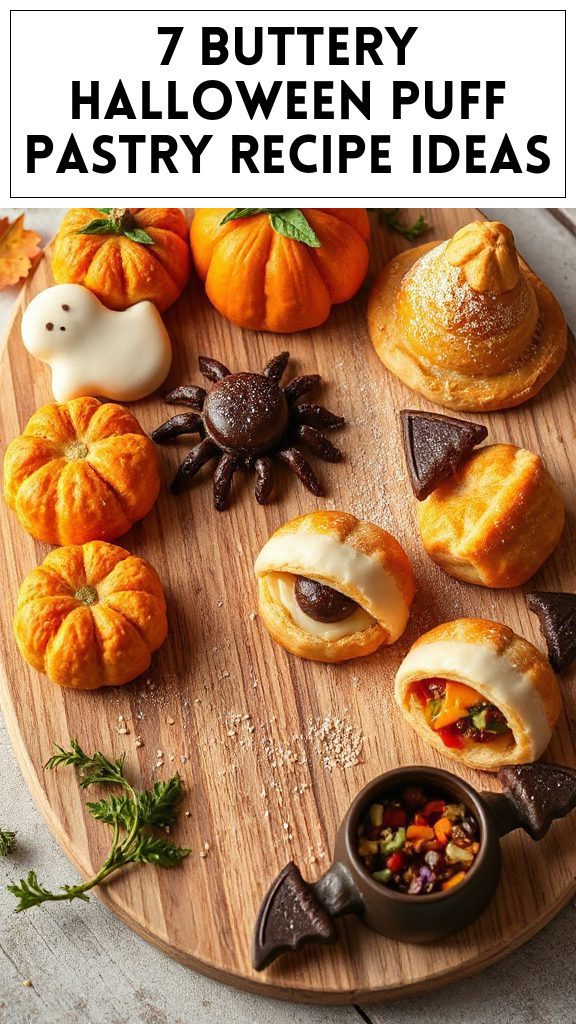7 Buttery Halloween Puff Pastry Recipe Ideas