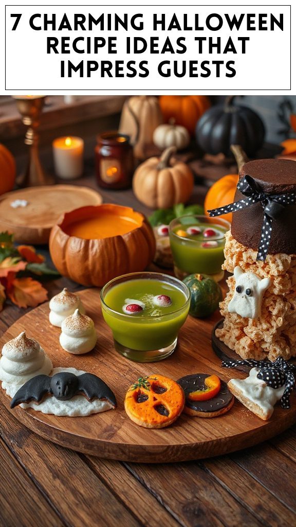 7 Charming Halloween Recipe Ideas That Impress Guests