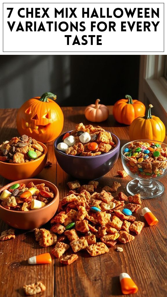 7 Chex Mix Halloween Variations for Every Taste