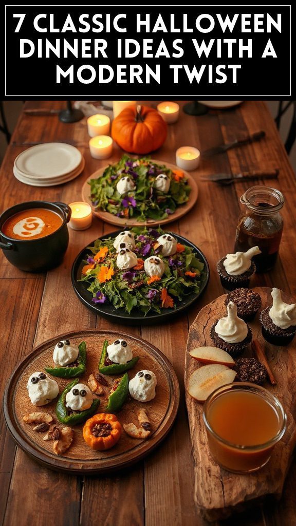 7 Classic Halloween Dinner Ideas With a Modern Twist